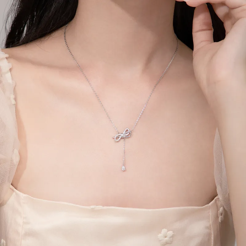 Branded Jewelry S999 Fine Silver Necklaces Women's-1
