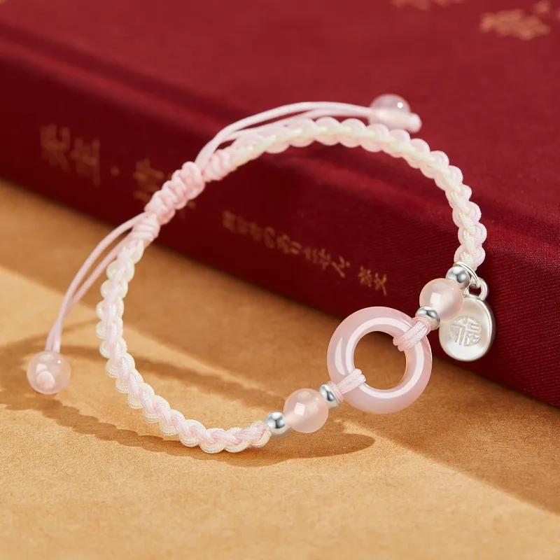 Branded Jewelry Natural Agate Bracelets Unisex-9