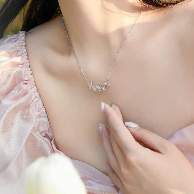 Branded Jewelry S925 Silver Necklaces Women's-2