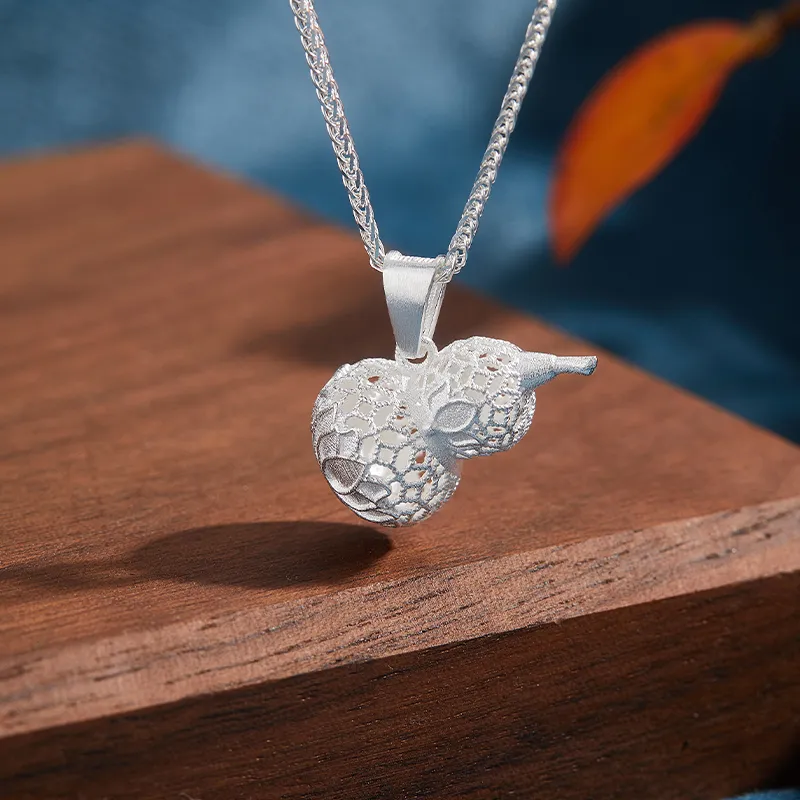 Branded Jewelry S999 Fine Silver Necklaces Women's-3