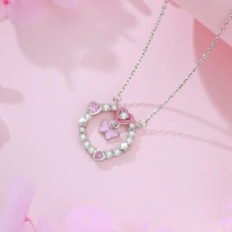 Branded Jewelry S925 Silver Necklaces Women's-3