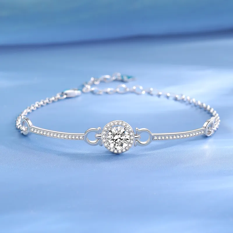 Branded Jewelry S925 Silver Bracelets Women's-2