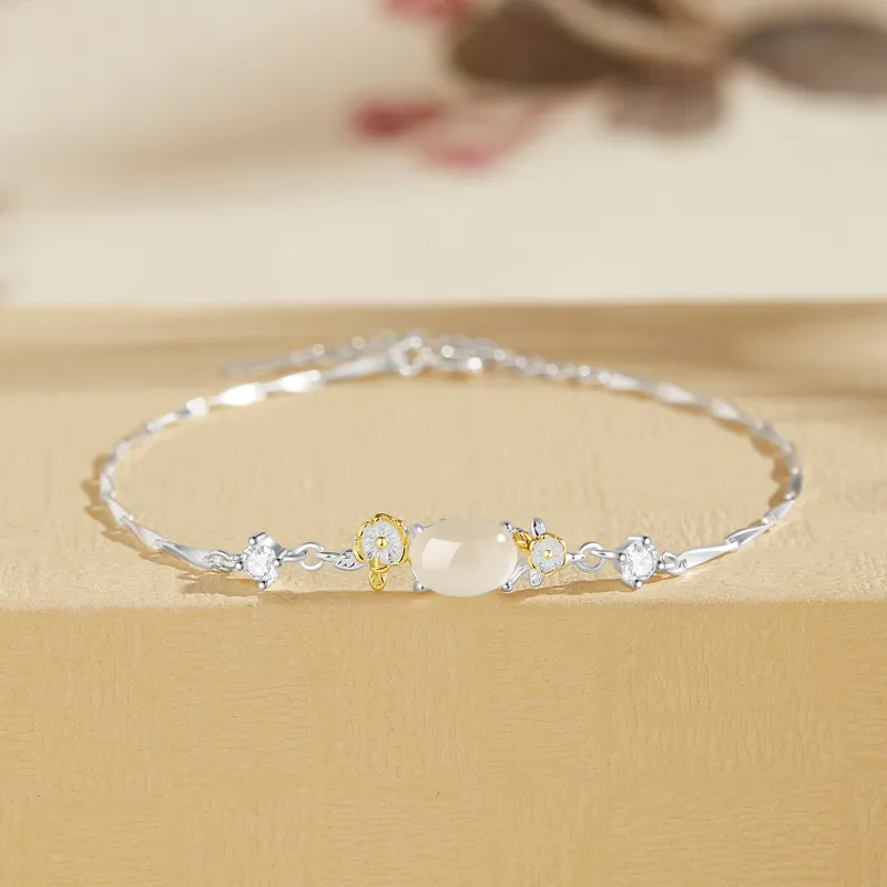 Branded Jewelry S925 Silver Bracelets Women's-19
