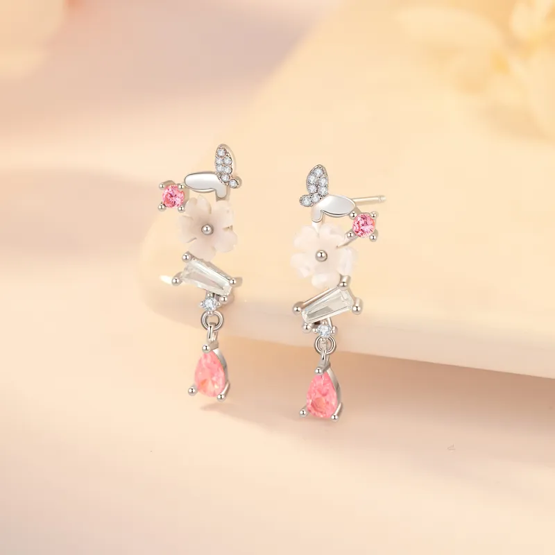 Branded Jewelry S925 Silver Earrings Women's-1
