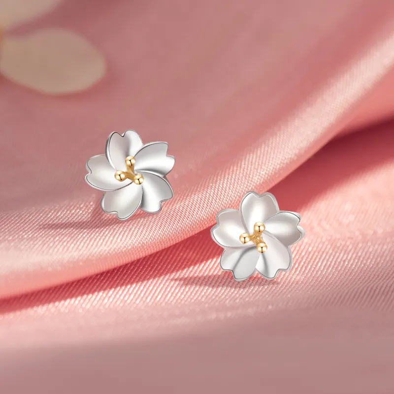 Branded Jewelry S925 Silver 1 Pair Of Stud Earrings Women's-2