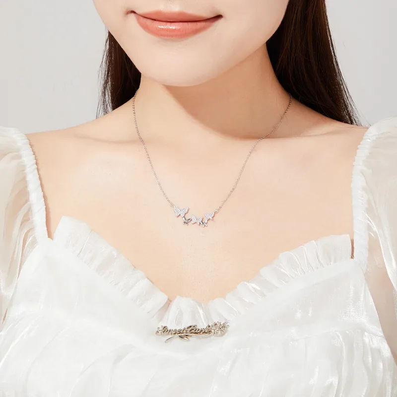 Branded Jewelry S925 Silver Necklaces Women's-1