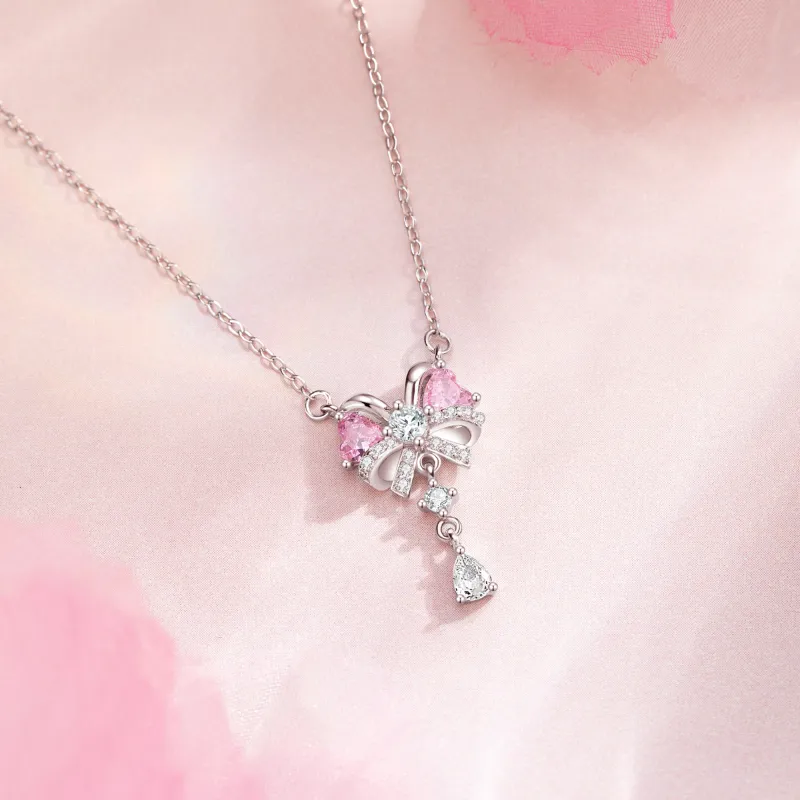 Branded Jewelry S925 Silver Necklaces Women's-4