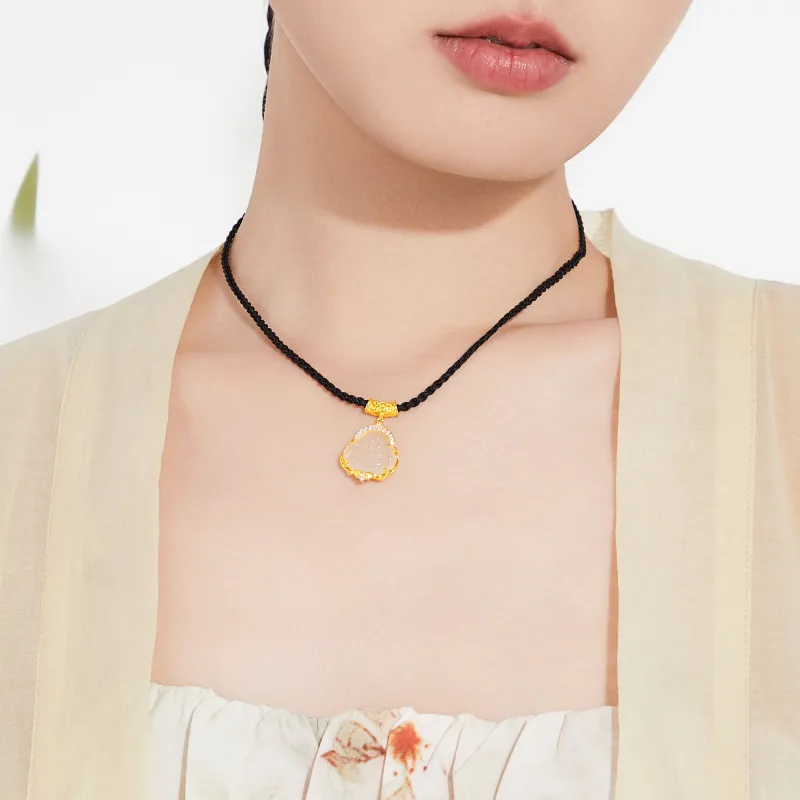 Branded Jewelry Chalcedony Necklaces Women's-8