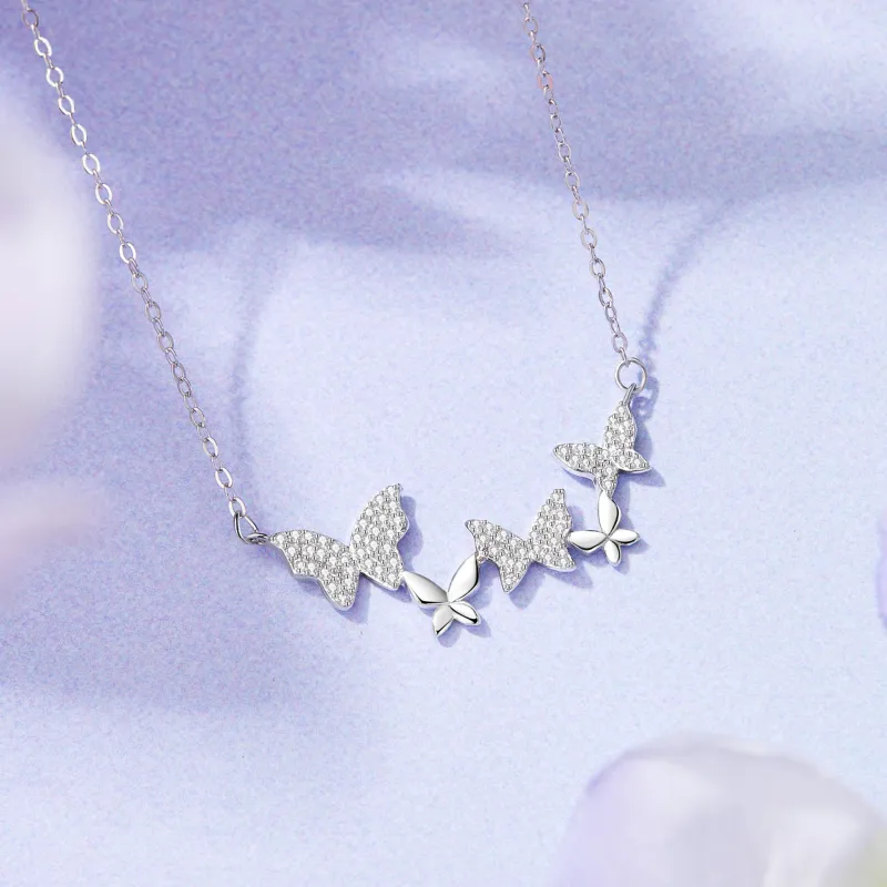 Branded Jewelry S925 Silver Necklaces Women's-2