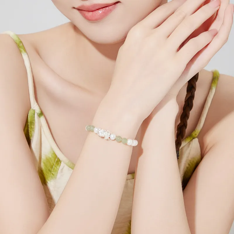Branded Jewelry S990 Silver Bracelets Women's-5