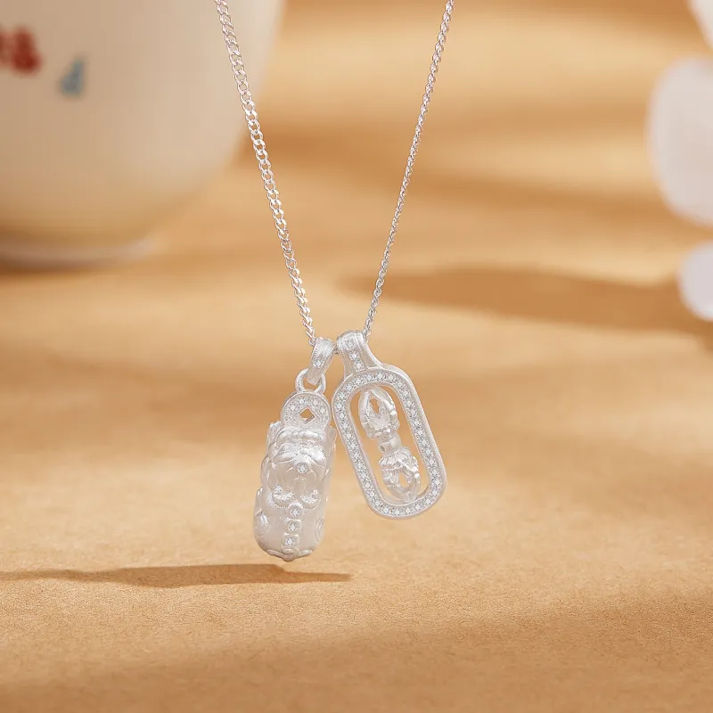 Branded Jewelry S925 Silver Necklaces Women's-4
