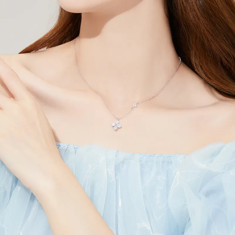 Branded Jewelry S925 Silver Necklaces Women's-5