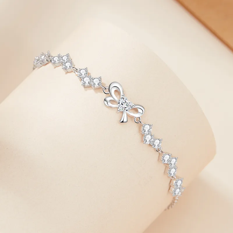 Branded Jewelry S925 Silver Bracelets Women's-4