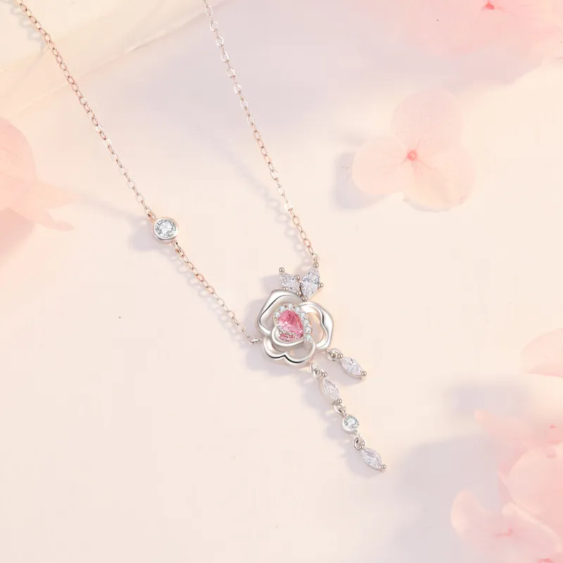 Branded Jewelry S925 Silver Necklaces Women's-3