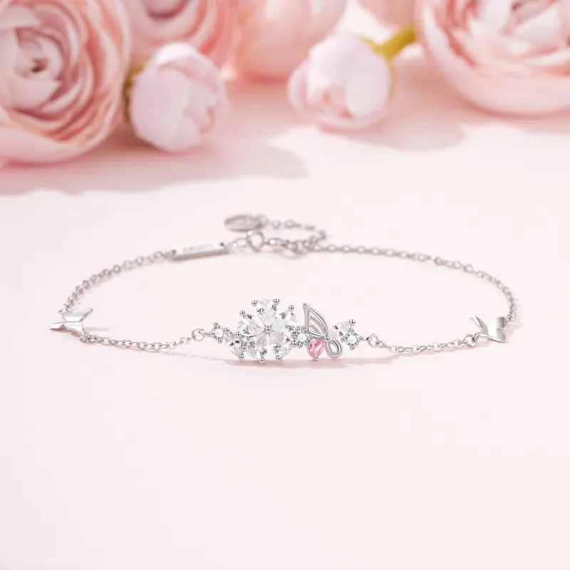 Branded Jewelry S925 Silver Bracelets Women's-1