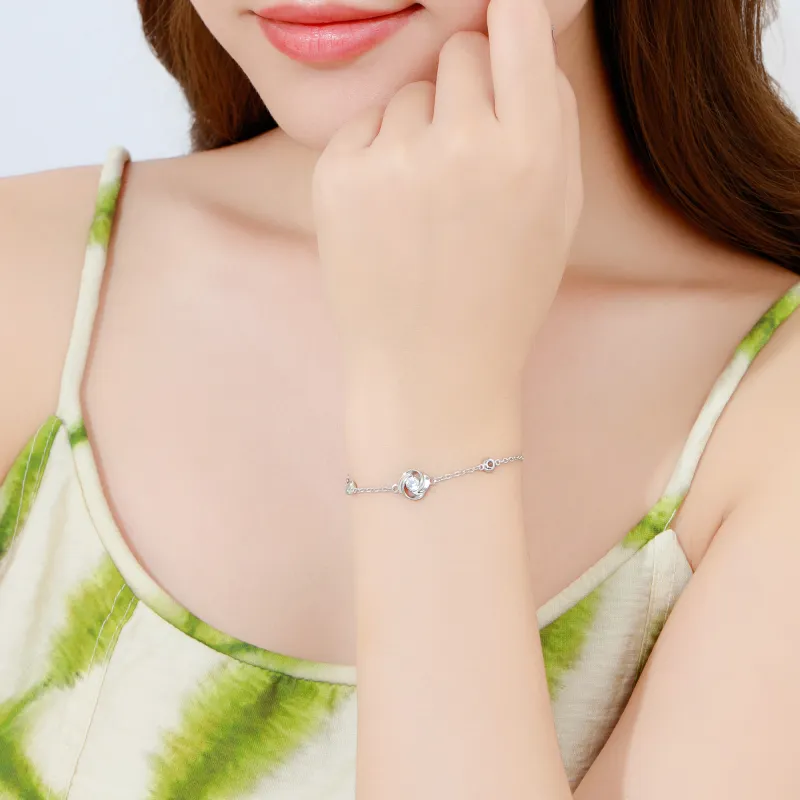 Branded Jewelry S925 Silver Stud Earrings Women's-9