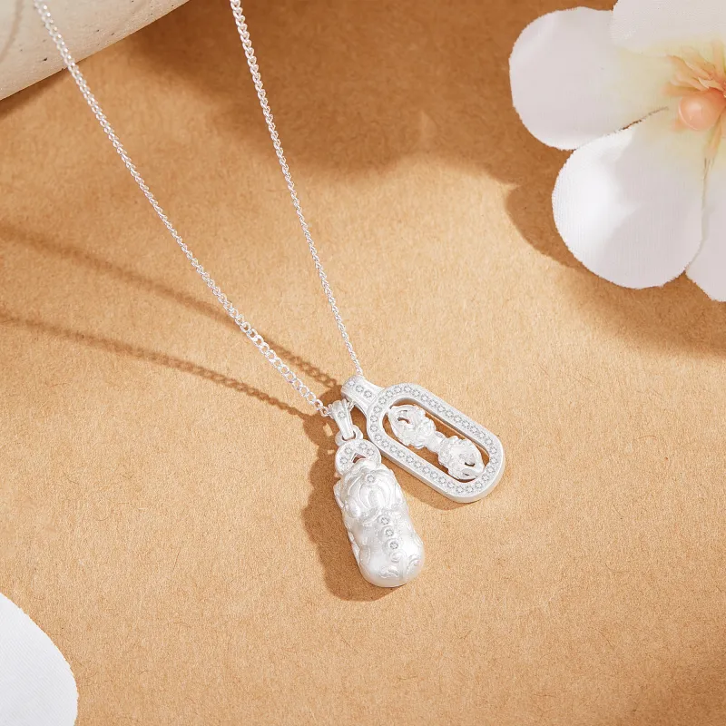 Branded Jewelry S925 Silver Necklaces Women's-6