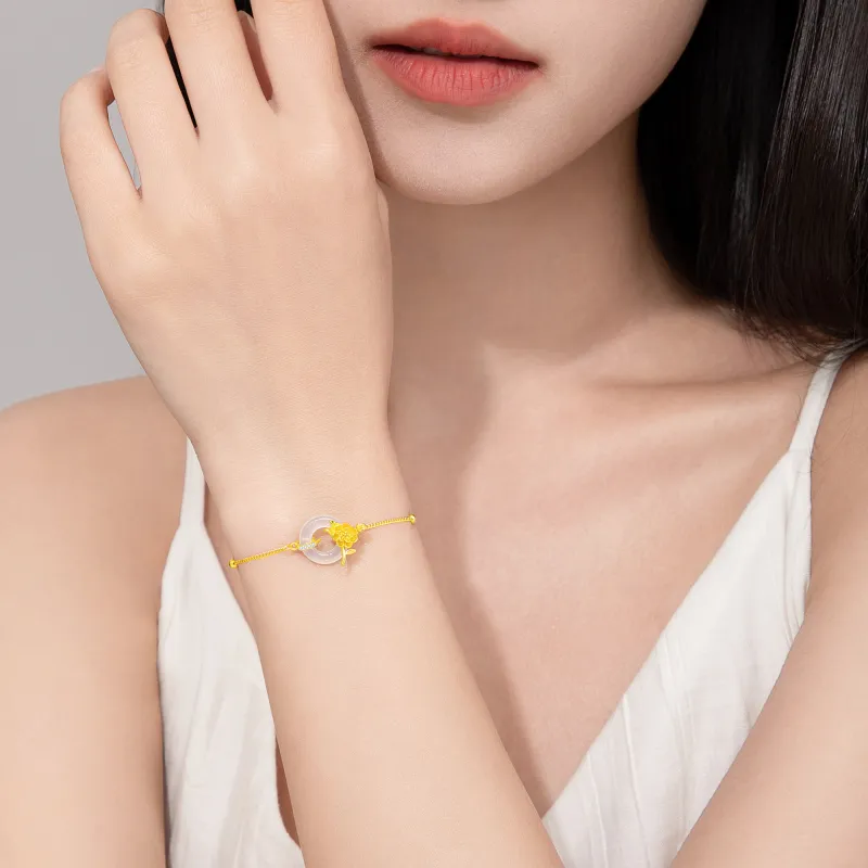 Branded Jewelry Chalcedony Jade Bracelets Women's-10