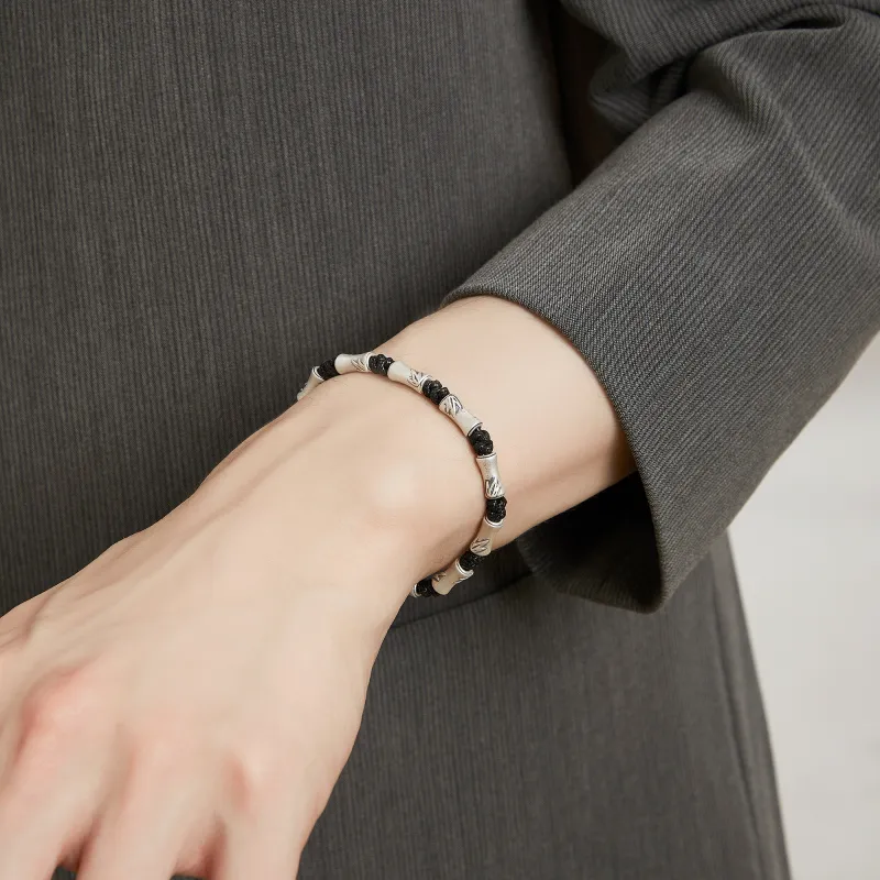 Branded Jewelry S999 Pure Silver Bracelets Unisex-5