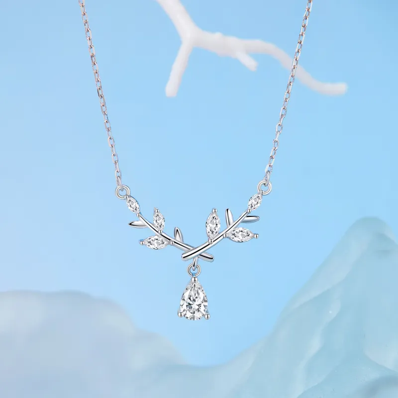 Branded Jewelry S999 Fine Silver Necklaces Women's-1
