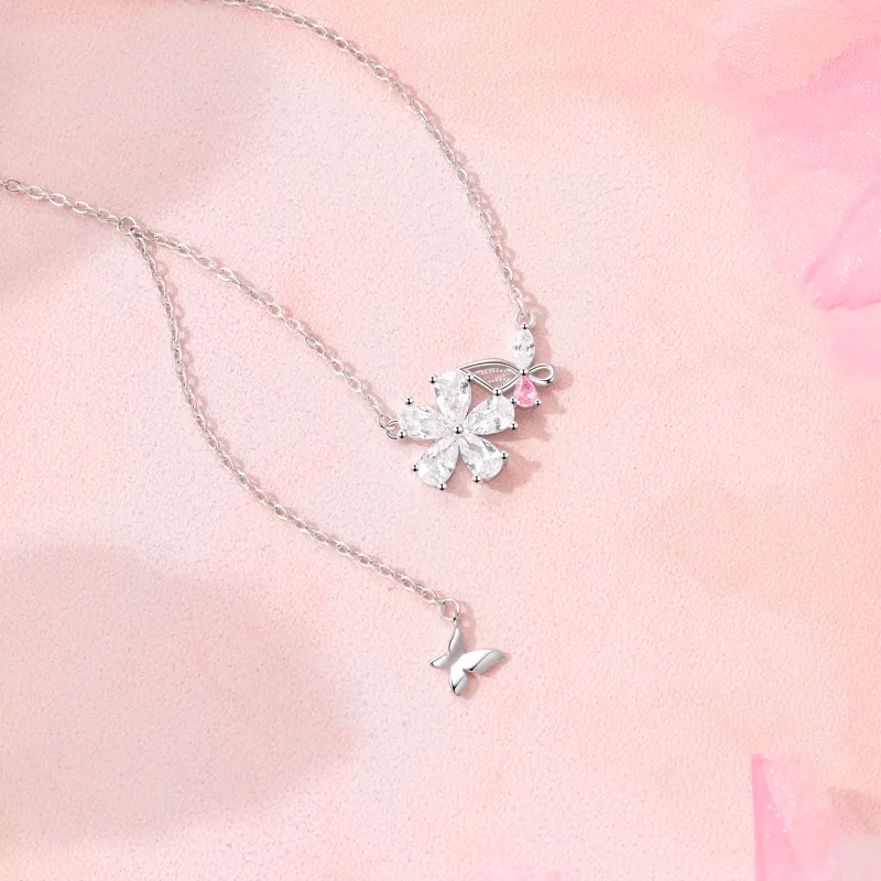 Branded Jewelry S925 Silver Necklaces Women's-3