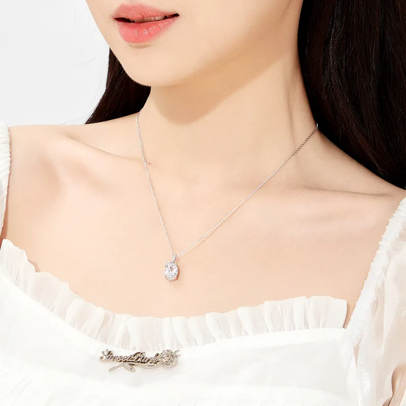 Branded Jewelry S925 Silver Necklaces Women's-5
