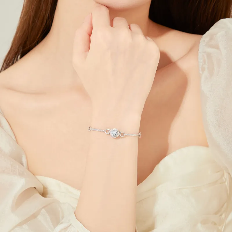 Branded Jewelry S925 Silver Bracelets Women's-5