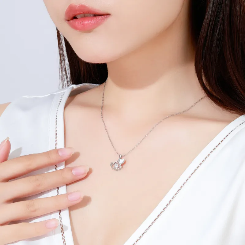 Branded Jewelry S925 Silver Necklaces Women's-5