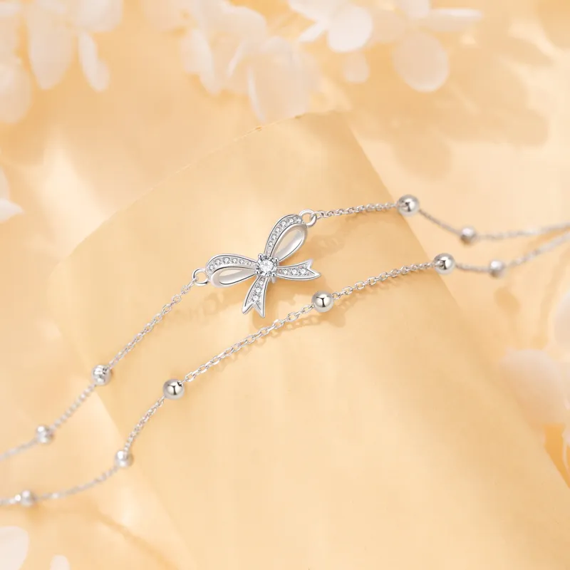 Branded Jewelry S925 Silver Anklets Women's-5
