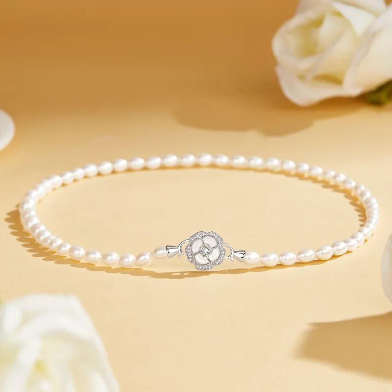 Branded Jewelry Pearl Necklaces Women's-5