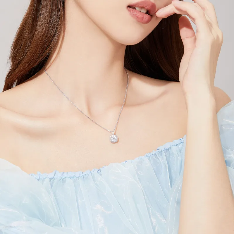 Branded Jewelry S925 Silver Necklaces Women's-3