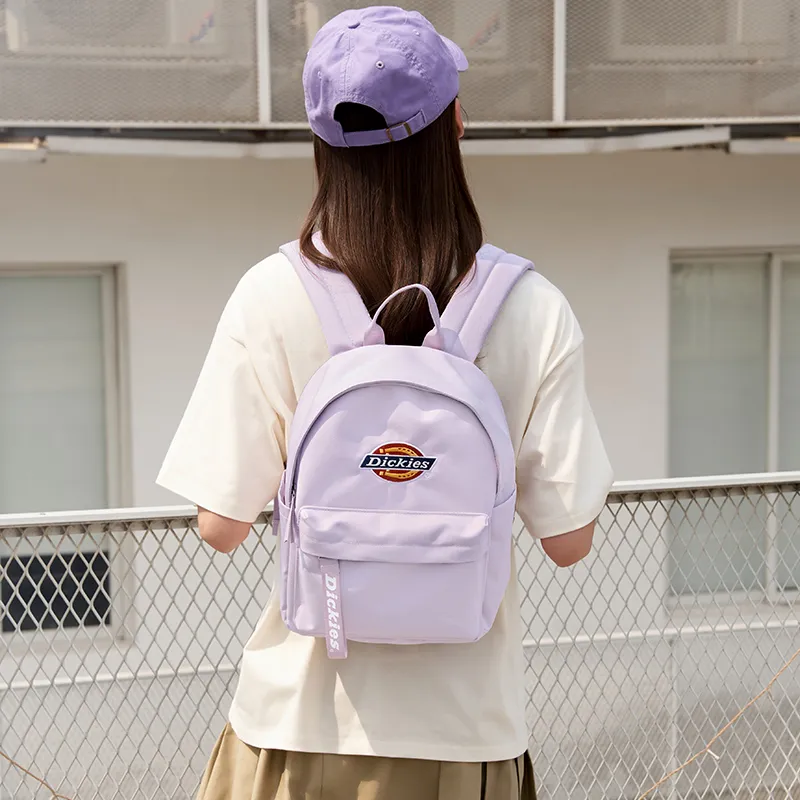 Dickies Polyester Backpack Trumpets Unisex Pink/Blue/Cream Yellow/Red/Beige Apricot-24
