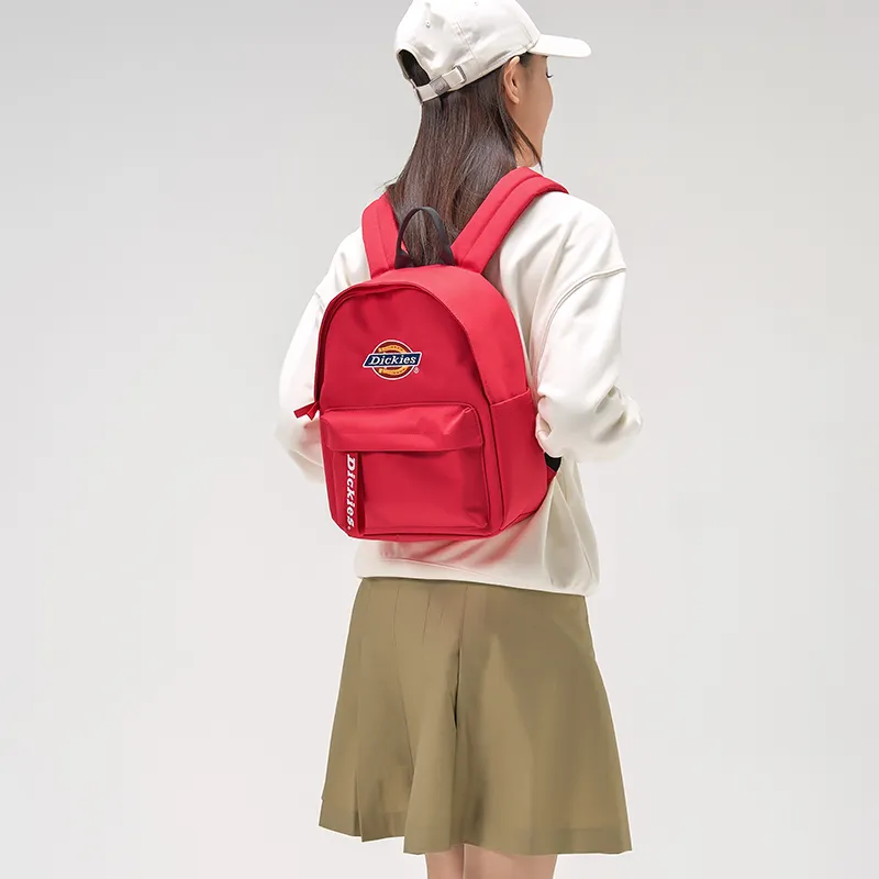Dickies Polyester Backpack Trumpets Unisex Pink/Blue/Cream Yellow/Red/Beige Apricot-15