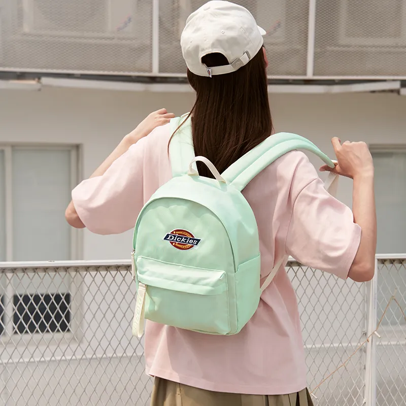 Dickies Polyester Backpack Trumpets Unisex Pink/Blue/Cream Yellow/Red/Beige Apricot-30