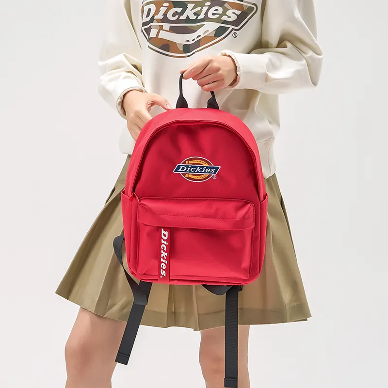 Dickies Polyester Backpack Trumpets Unisex Pink/Blue/Cream Yellow/Red/Beige Apricot-14