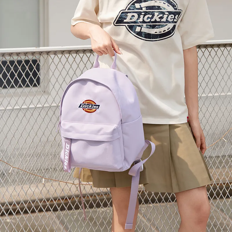 Dickies Polyester Backpack Trumpets Unisex Pink/Blue/Cream Yellow/Red/Beige Apricot-23