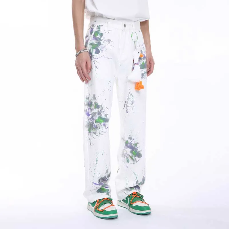 Voguo Relay Jeans Unisex White-6