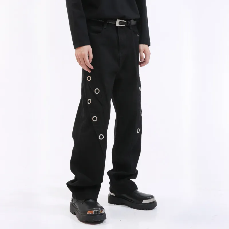 Voguo Relay Jeans Unisex Black-2