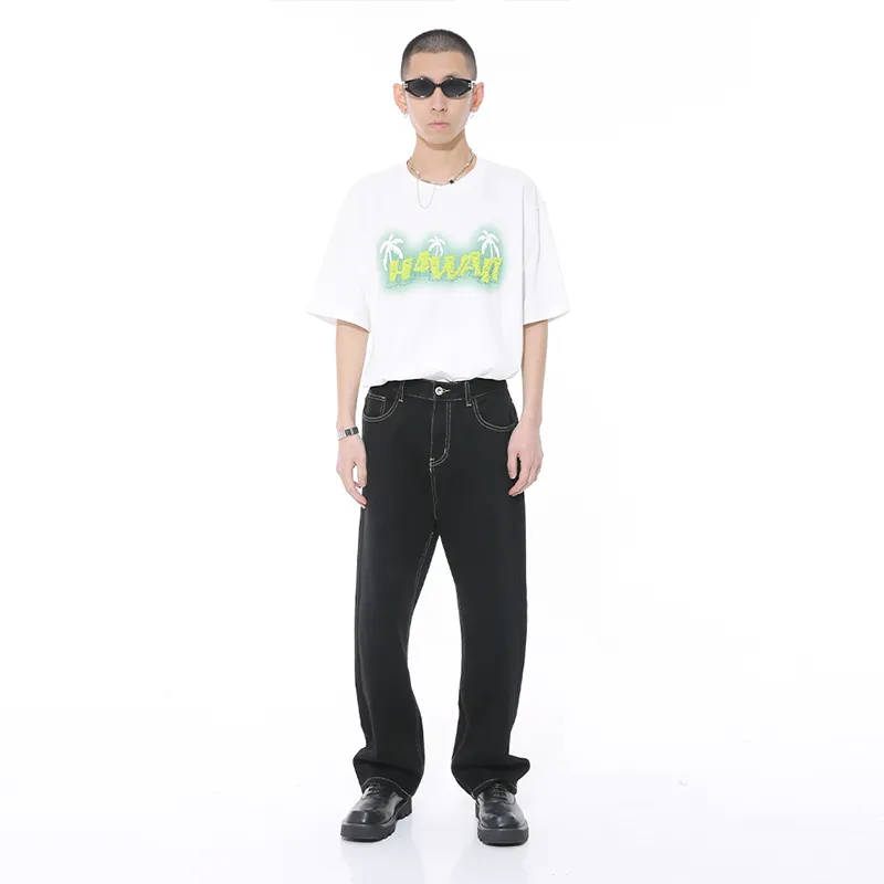 Voguo Relay Jeans Unisex Black-9