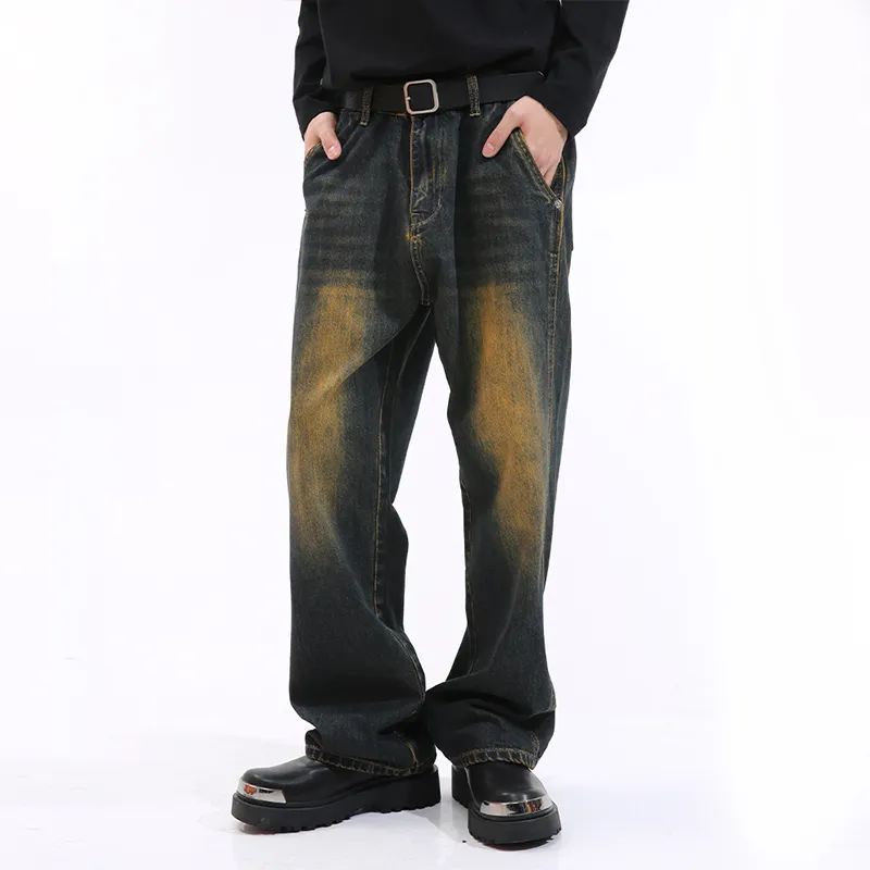 Voguo Relay Jeans Unisex Vintage Blue-4