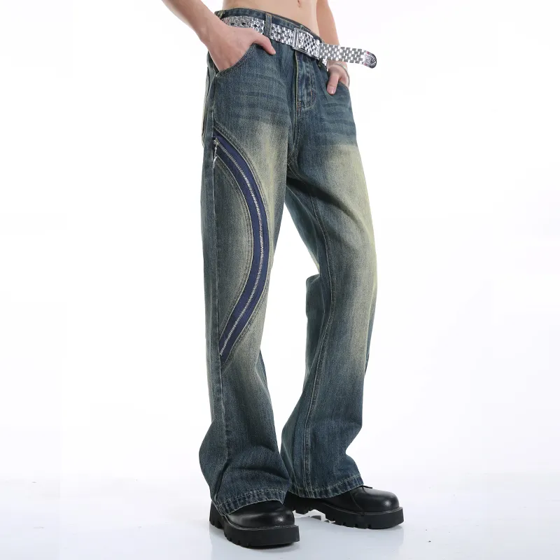 Voguo Relay Jeans Unisex Vintage Blue-2