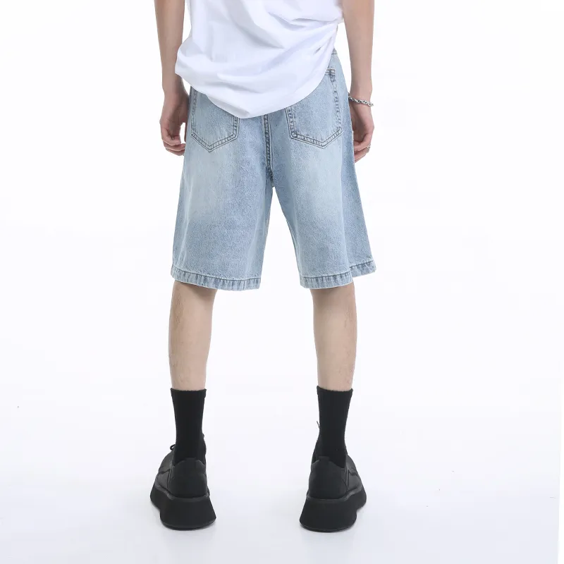 Voguo Relay Denim Shorts Unisex-11