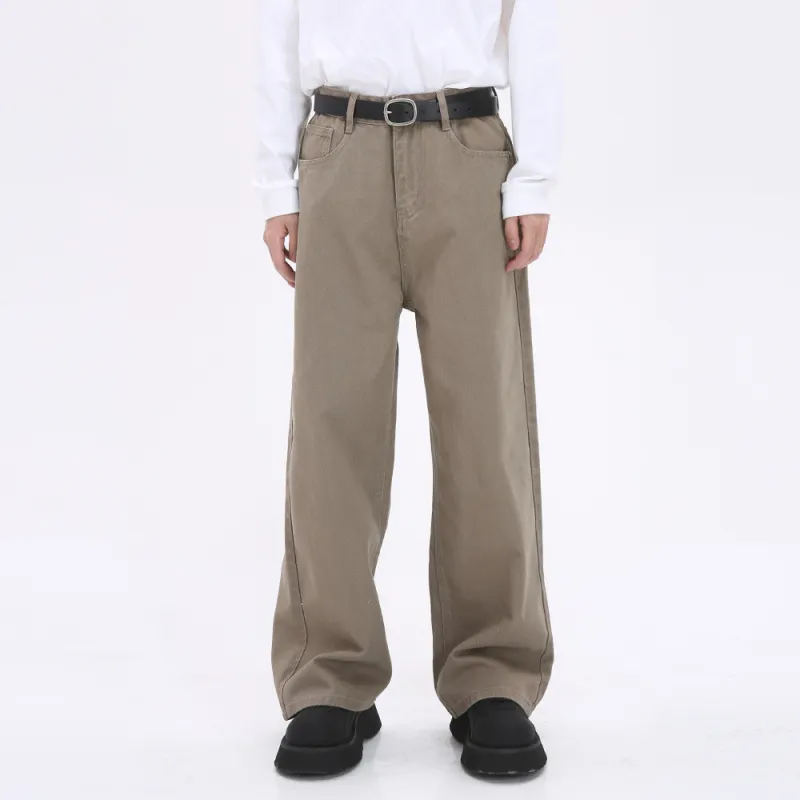 Voguo Relay Jeans Unisex Khaki-3