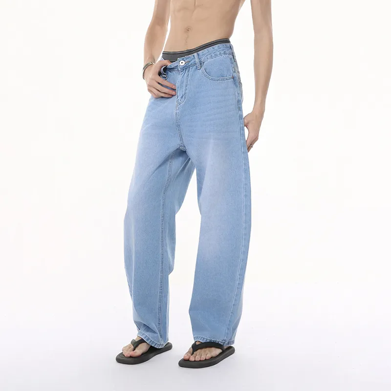 Voguo Relay Curved Knife Jeans Unisex-4