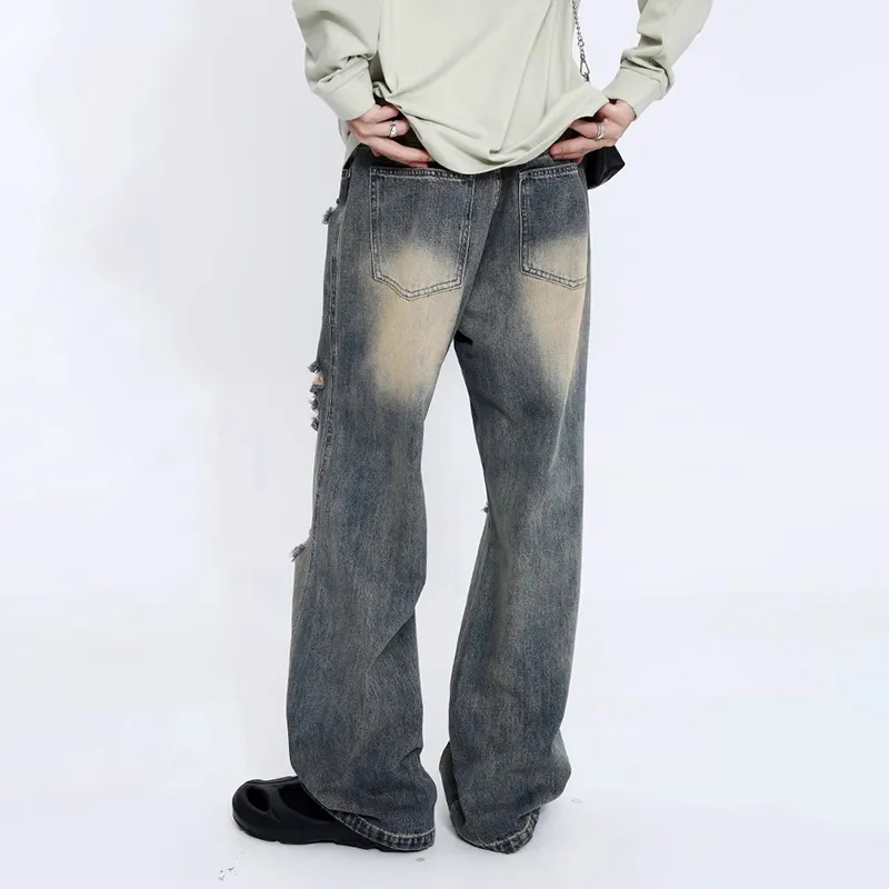 Voguo Relay Jeans Unisex Vintage Blue-5