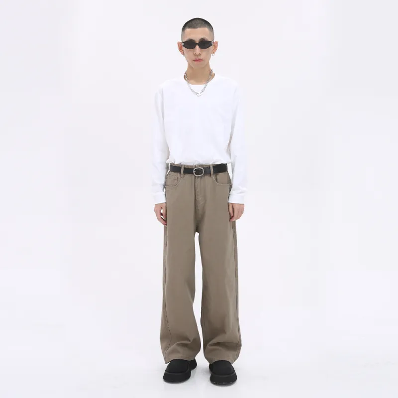 Voguo Relay Jeans Unisex Khaki-6