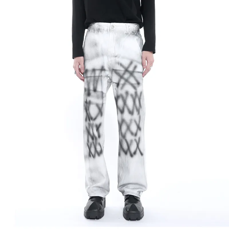 Voguo Relay Distressed Dirty Jeans Unisex-3