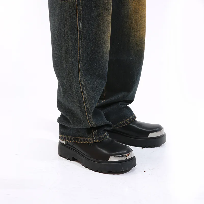 Voguo Relay Jeans Unisex Vintage Blue-6