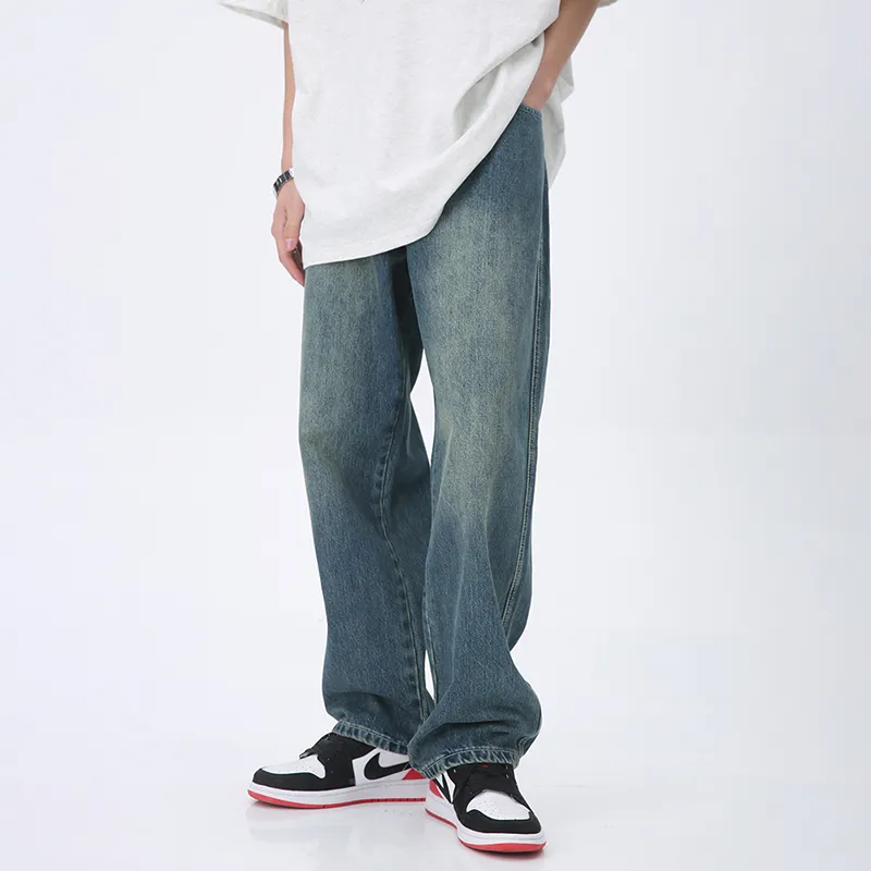 Voguo Relay Jeans Men's Nostalgic Blue-5