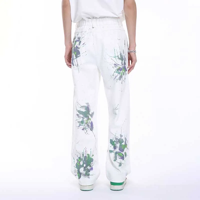 Voguo Relay Jeans Unisex White-3